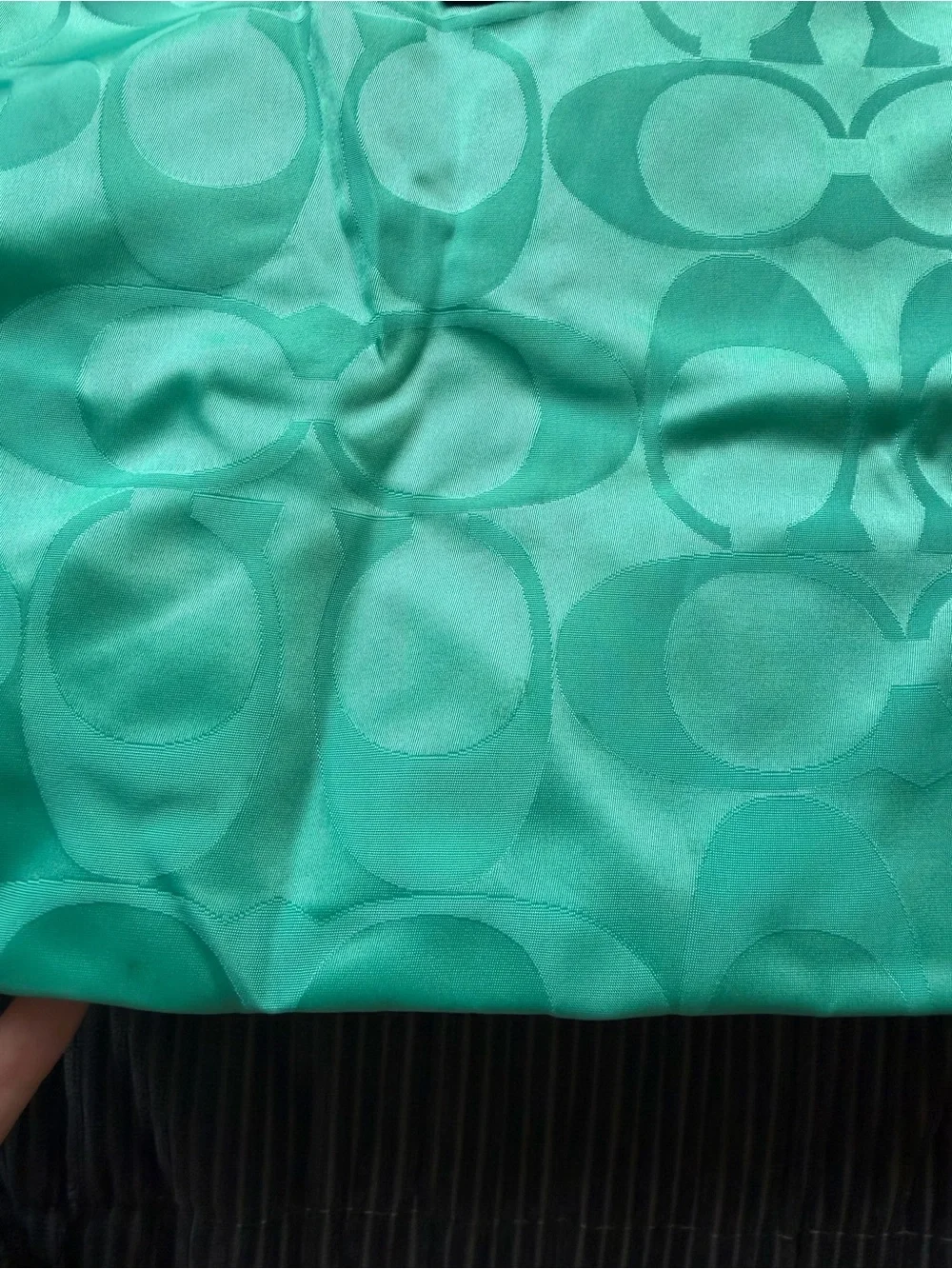 Coach tote vivid